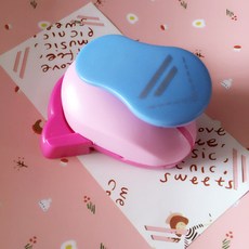 YOLQ兒童DIY壓花器工具，印花機邊紋鏤空壓花器，直角圓角壓花機, 11等號, 1個