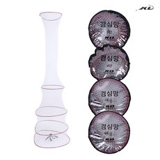 KD조구 와이어 경심망 민물낚시 살림망 붕어살림망, 3단