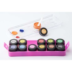 慕那美MONAMI PC-1012 廣告顏料 12色組 10ml, 外盒隨機色