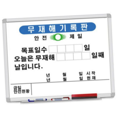 사무실 화이트 보드 강화 벽걸이 마그네틱 공장 화이트 보드 자석판 회의실 기록용 안전구호판 현황판