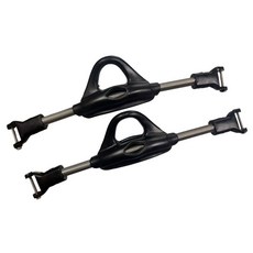 彈簧蛙鞋帶 - 舒適易穿脫，提升水中靈活度, 夾扣對鎖式