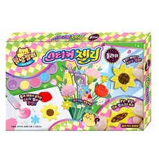 [보아스린]말냥젤리 스티커젤리 플라워, 1개