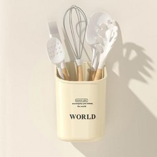 磁吸收納盒 冰箱置物架 臺灣現貨24H出貨 壁掛磁吸兩用置物盒 側面掛架 保鮮膜 餐具收納 洗衣機收納 小家電收納 置物, 1個, 小款, 奶油白