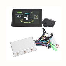 전기 자전거 디스플레이 계량기 패널 컬러 스크린 브러시리스 컨트롤러 스쿠터, 1. 24-48V 15A H6C