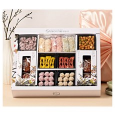 김영숙 명인 담양 수제 한과 연화 선물세트 2단구성, 1개, 860g