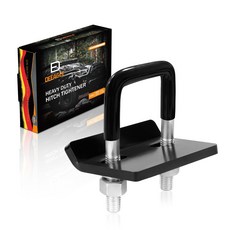 히치 트너 흔들림 방지 스태빌라이저 3.2cm(1.25인치)~5.1cm(2인치) 트레일러 히치용 2팩, 블랙
