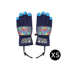 MB8 옥스포드 블럭 스키장갑 XS 초등학생장갑