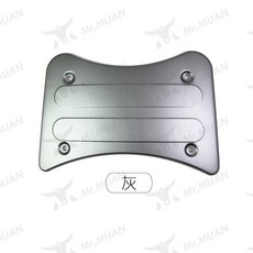 gogoro 腳踏延伸踏板 - 外送飛翼踏板 機車電動車通用, 鋁合金腳踏墊-鐵灰色