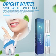 강력한 미백과 구취 제거 치태 클리너 펜YX18, 2개, 4ml