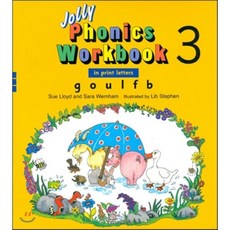 Jolly Phonics Workbook 3 (in print letters) : 정자체 (in print letters), Jolly Learning