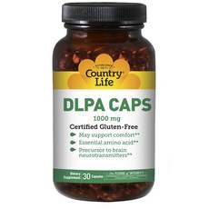 Country Life DLPA 1000mg膠囊, 30 件, 1個