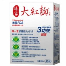 娘家 大紅麴 30粒/盒 【健而美】, 1個, 30顆