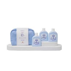 德國珊諾sanosan baby re:mind極潤保養外出組 (洗髮沐浴露+乳液) 寶寶旅行組, 1套