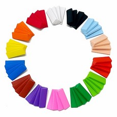 칼라믹스(지우개 만들기)칼라점토바, 하양, 1개