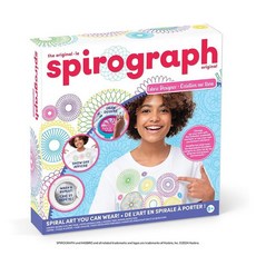 Spirograph 패브릭 디자이너 스파이럴 아트 어린이 장난감 드로잉 키트 클래식 기어 디자인 펜 만 6세 이상 215279, Classic