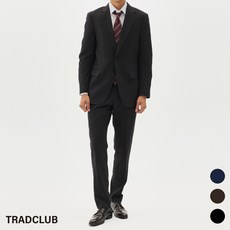 트래드클럽 남자 베리 베이직 울 정장 수트 세트 (3컬러 M~5XL)