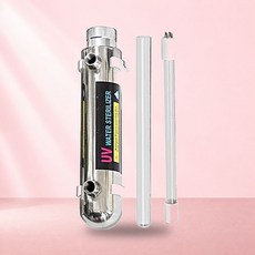 UV 유수 살균기 워터 정수처리 물소독기 멸균기, D. 25W UV 살균기 (0.4파우스 외부