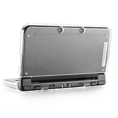 [새로운 닌텐도 3DS XL LL 2015]와 호환되는 TNP 케이스 - 울트라 클리어 크리스탈 투명 하드 쉘 보호 케이스 커버 스킨 [새로운 수정된 힌지리스 디자인], Clear