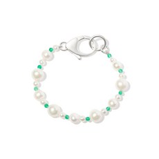 해튼랩스 페블스 실버 펄 앤 비즈 브레이슬릿
