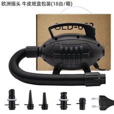 限時下殺#交流電動充氣泵 家用拉絲墊充氣泵 大功率 電動打氣筒 600W 打氣泵 充氣筒110V, 1個, 602歐規（歐洲插頭）