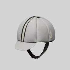 Ribcap 比利時防撞帽 - 成人長者頭部保護帽 癲癇防摔帽 透氣專利防撞泡棉 時尚馬術小帽, 低調灰,S (頭圍 53-55 公分), 1個