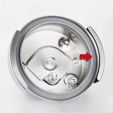 1인 압력 밥솥 부품 밸브 씰링 패킹 추 링 열전도 판 교체, 2.0L 고무 링 내경 15cm, 1개