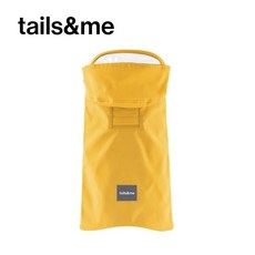 tails&me 經典寵物衣EH 寵物反光輕防水風衣, 黃色,L, 1個