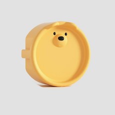 먼데이마켓 실리콘 콘센트 덮개 안전커버, 10개, 옐로우