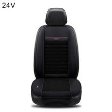 자동차 쿨링 시트 쿠션 싱글 콜드 패드 냉각 쿨다운 통풍 3 팬 12V, [04] Black 24V, 04 Black 24V_01 CHINA