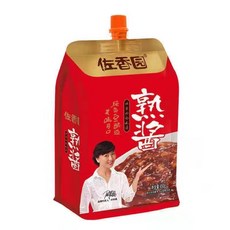 <중화국제> 중국 줘샹웬 수쟝 중국볶음장 쌈장 된장 볶음요리, 402g, 1개