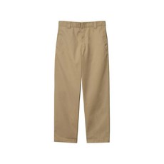 칼하트윕 크래프트 로고 패치 팬츠