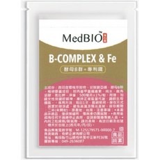 MedBIO B群+專利鐵, 1個, 6入體驗包, N/A