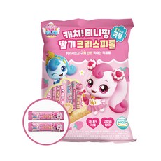 개미 캐치티니핑 딸기 크리스피롤, 딸기크리스피, 150g, 2개