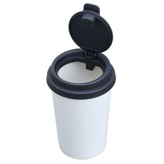 日本SEIWA 咖啡杯造型 掀蓋式垃圾桶 W945，桌面收納好幫手，創意文具小物