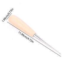 가죽 공예 손바느질 도구 휴대용 구멍 뚫기 바느질, 1개, 1. 3PCS