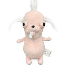 헤이두잇 못난이 치와와 인형 키링 강아지 봉제인형 가방꾸미기 백참 열쇠고리 에어팟 장식, 1개, 살구