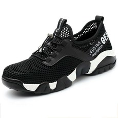 Makone 여름 겨울 사계절 캐쥬얼 통풍 경량 수입 작업 안전화