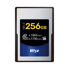 Wise CFexpress 4.0 Type A 記憶卡 256GB/512GB/1TB 讀取 1865MB/s 寫入 1750MB/s, 1個, 256GB, 256GB