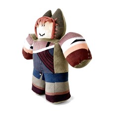 로블록스 포세이큰 캐릭터 봉제인형 후드 게임굿즈, 1개, C. 모자 블록맨, 25cm