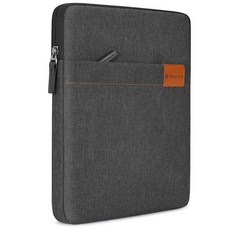 NIDOO 태블릿 슬리브 백 8인치 8.3인치 아이패드 미니 6/8인치 5/8인치 레노버 탭 M8 Gen / 8.7인치 갤럭시 A7 화웨이 메이트패드 T 8 방수 수직 노트북, 7.9" - 8" Tablet / 8.3" iPad m, 블랙