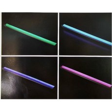LED T8 1尺2尺3尺4尺紅色藍色綠色紫色粉紅色背鋁塑膠燈管彩色燈管, 1個, 2尺10 W,粉紅色