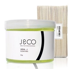 제이앤코 베라제이 슈거링 750g 모든부위용+왁싱몬스터 스파츌라 L 100개입