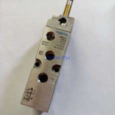 에어 베이스 클로즈센터 위치 폐쇄, 1개, Festo FESTO 공압 솔레노이드 밸브