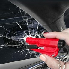 어린이집 단체 고급 키링 자동차 비상 망치 탈출 안전 벨트 절단 유리 휴대용 학교 학원 행사 기념품