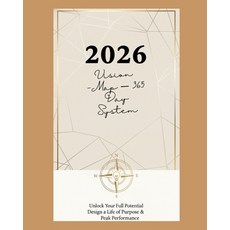 (영문도서)2026 Vision Map - 365-Day System Paperback, Independently Published, English, 9798242125988