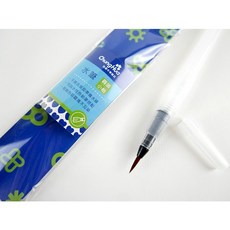 枕頭山 圓頭尼龍自來水筆 大中小楷套裝 中華3F，繪畫練字水彩筆, 小楷, 1個, 小楷