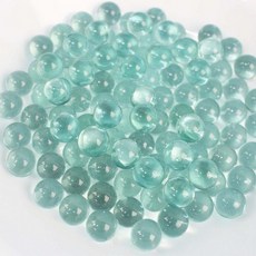 16mm 玻璃珠 清珠 (無彩花)/一小袋約50顆入 玻璃彈珠 建材玻璃珠 -錸, 1個, 一小袋約50顆入