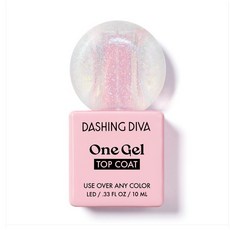 데싱디바 원젤 글리터 탑코트, 기본, 1개