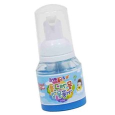 거품물감 40ml 형광 파랑 창작놀이연결 자유표현연습 감각자극활동 가정놀이공간 그림그리기활동