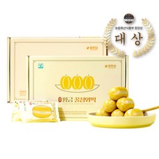 진짜 성주 참외떡 쫀득 말랑 특산품 황금꿀참외떡 K-라이스페스타 2025 대상 수상 과일떡 개별포장, 2박스, 450g